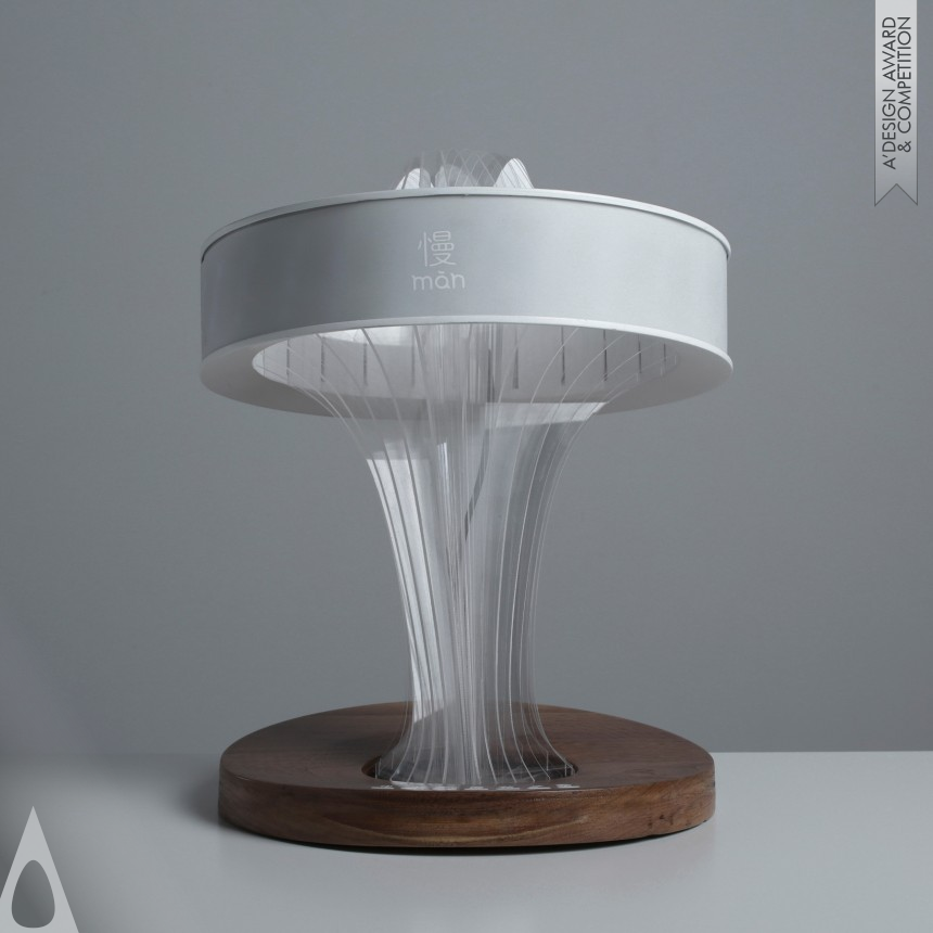 Silver Lighting Products and Fixtures Design Award Winner 2019 Màn Meditation Light 