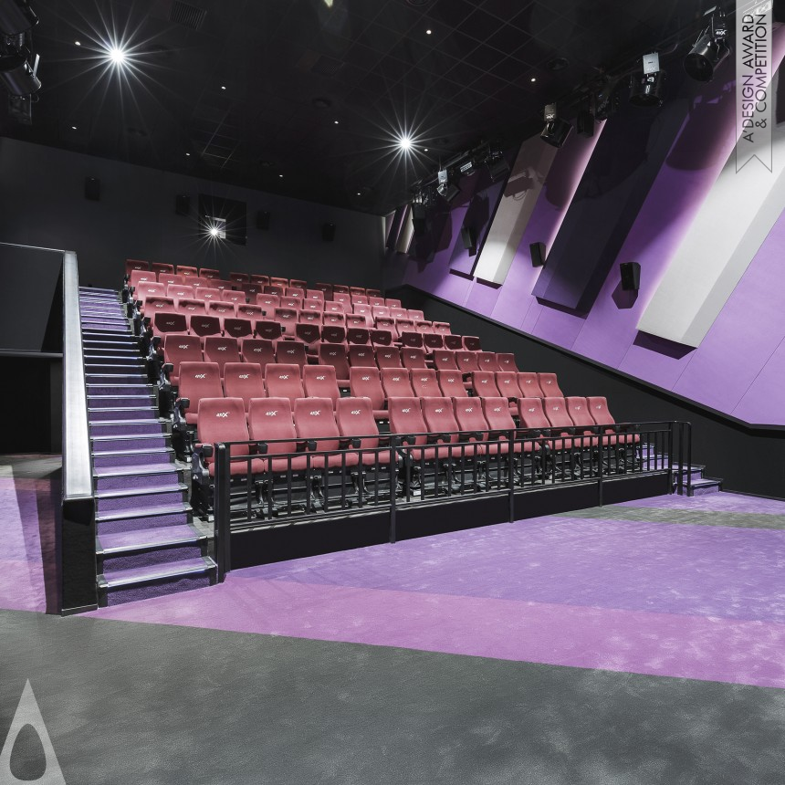 Oft Interiors Ltd.'s The Movement MixC Cinemas Interior Design