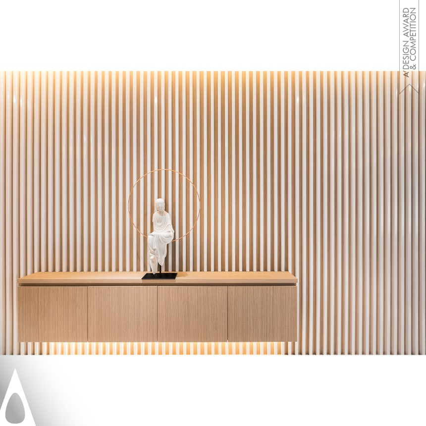 Iron Interior Space and Exhibition Design Award Winner 2019 House of Line Array Interior Design 