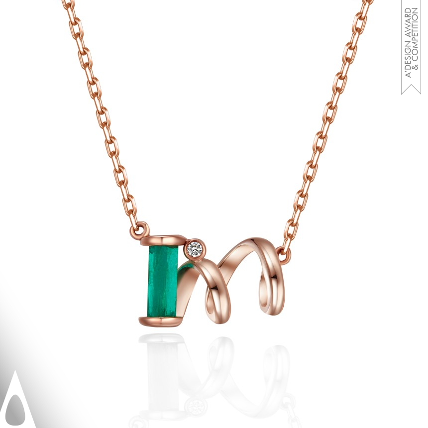 Bronze Jewelry Design Award Winner 2019 IM Collection Necklace 