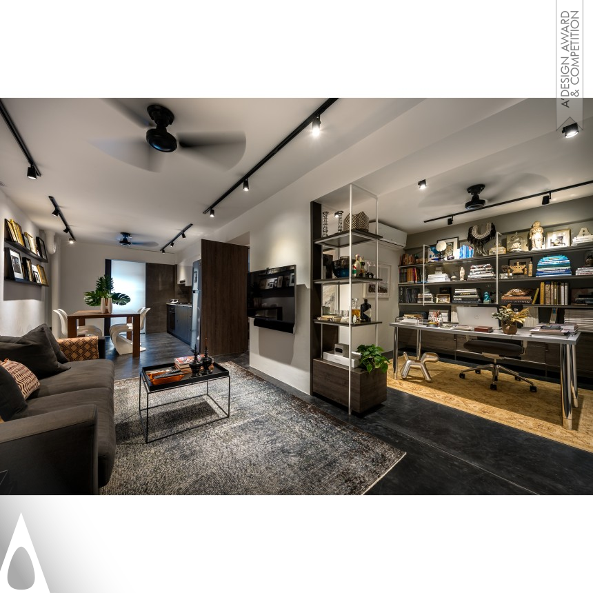 Iron Interior Space and Exhibition Design Award Winner 2019  Gallery Abode Apartment Apartment 