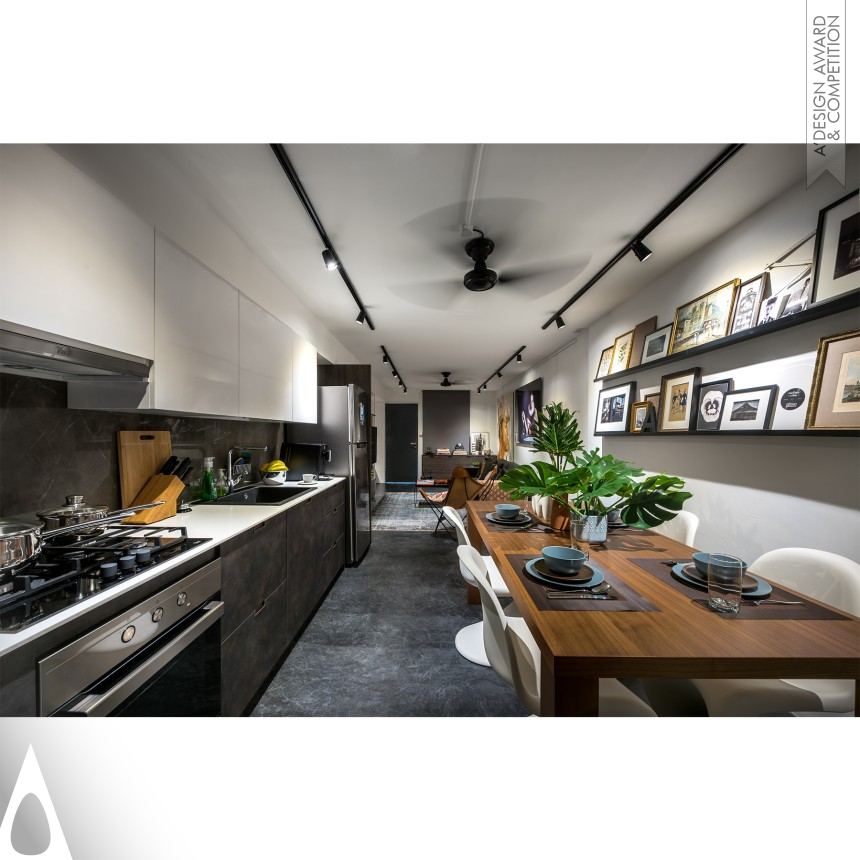  Gallery Abode Apartment - Iron Interior Space and Exhibition Design Award Winner