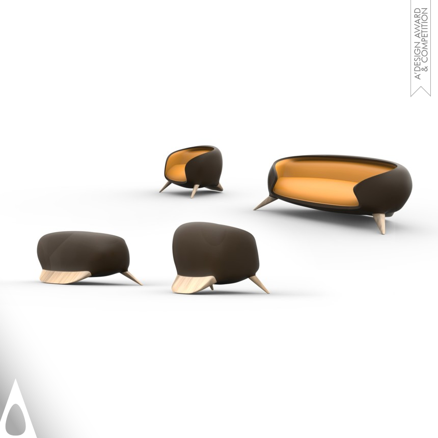 Reza Salianeh and Hamid Packseresht's Koron Sofa