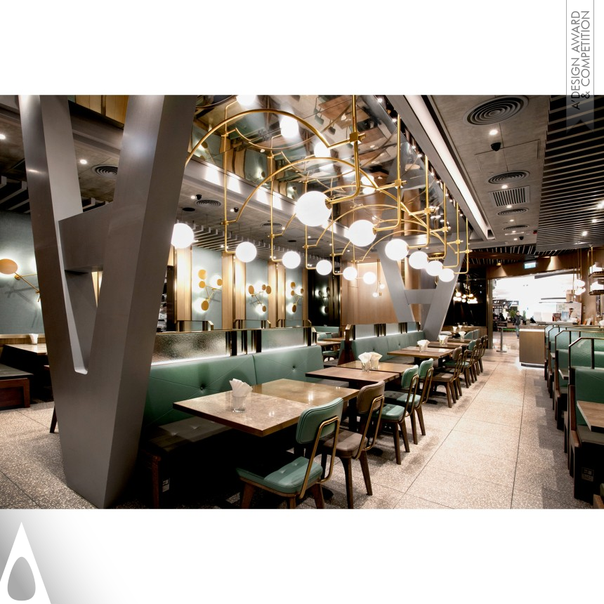 Silver Interior Space and Exhibition Design Award Winner 2019 Teawood Food and Beverage 