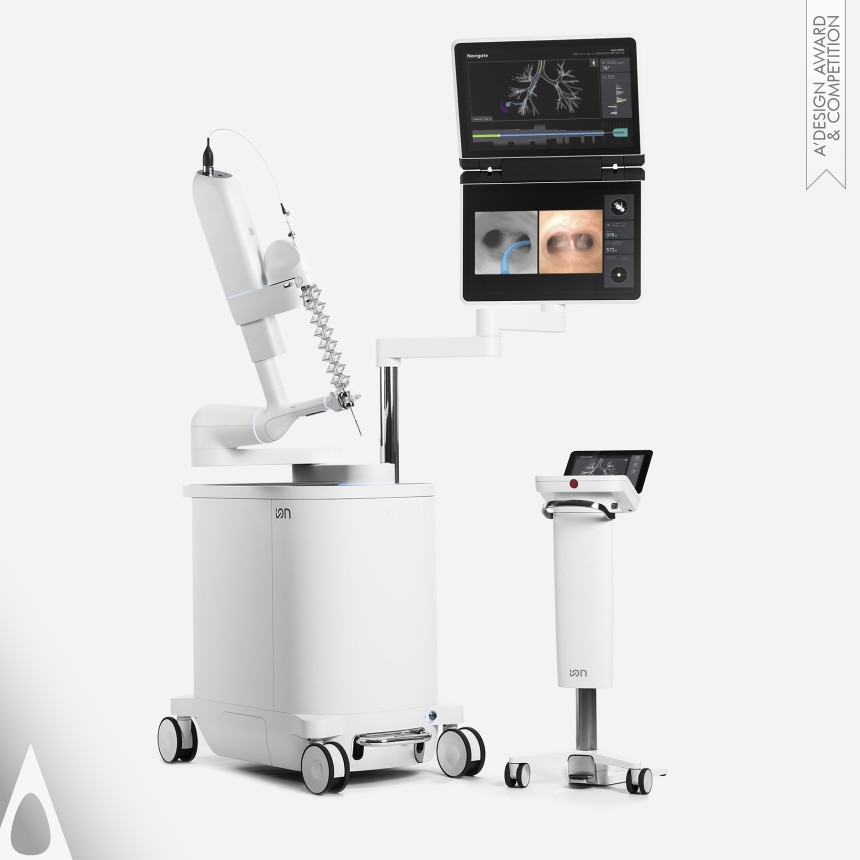 Platinum Medical Devices and Medical Equipment Design Award Winner 2019 Ion Endoluminal System Robotic Platform/Minimally Invasive Care 