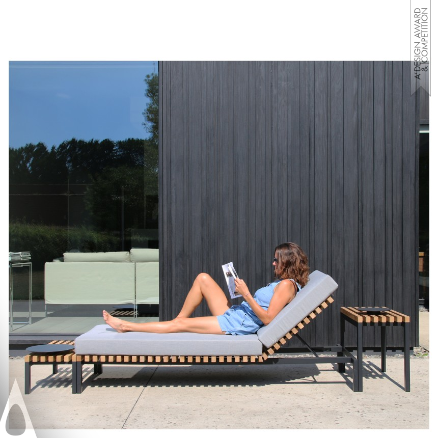 Silver Furniture Design Award Winner 2020 Fields Outdoor Sunlounger and Sofa 