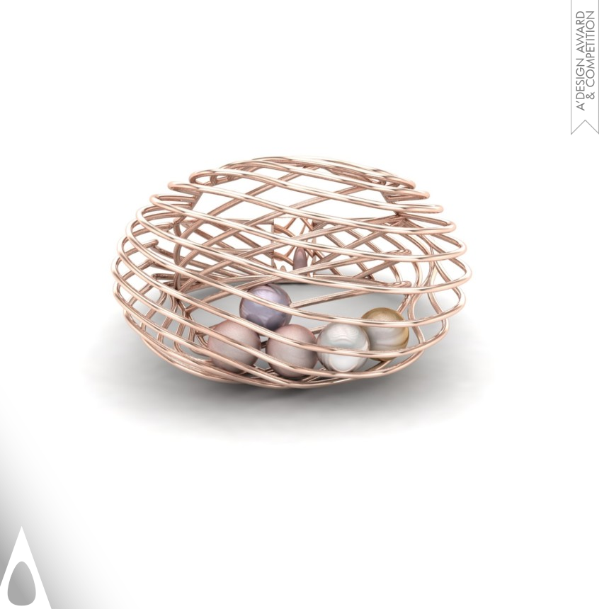 Dancing Pearls - Silver Jewelry Design Award Winner