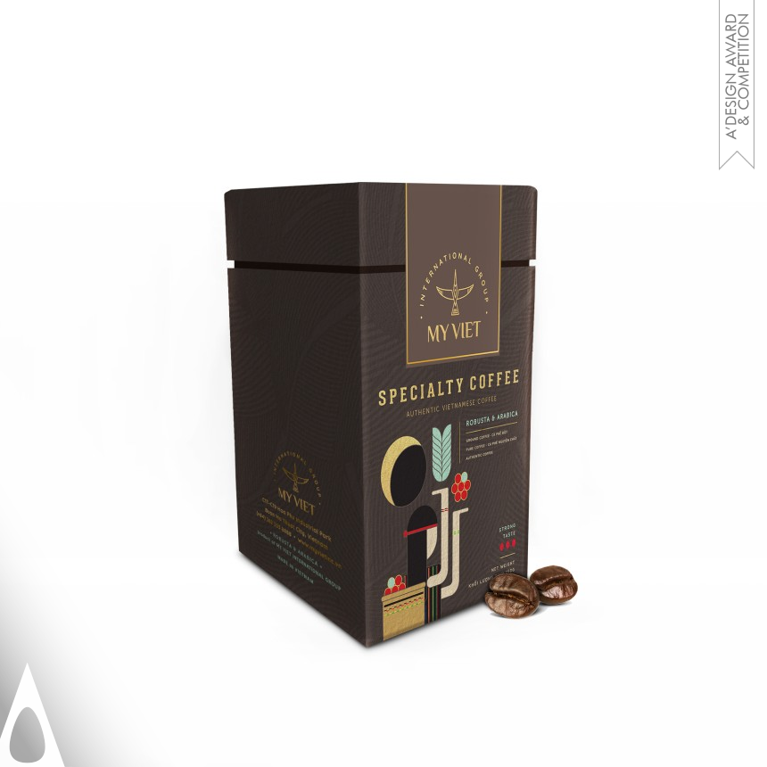 Bronze Packaging Design Award Winner 2020 My Viet Specialty Coffee Coffee Packaging 