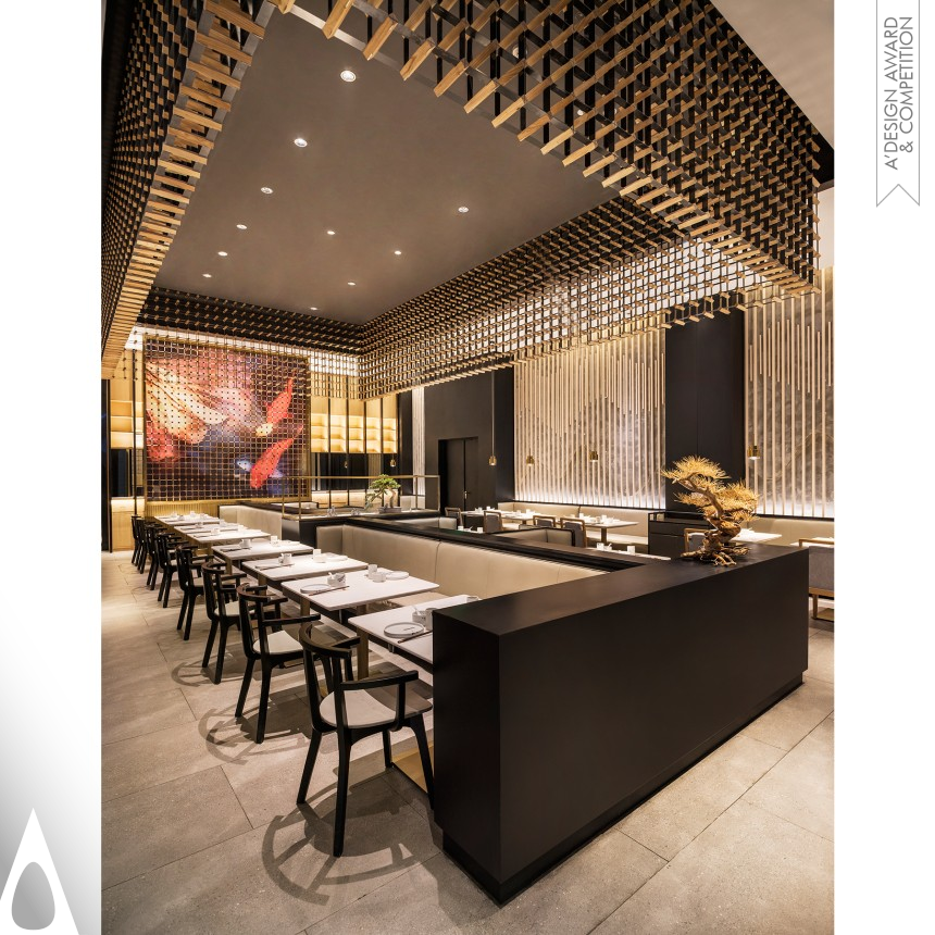 Silver Interior Space and Exhibition Design Award Winner 2020 Yuyuyu Restaurant 