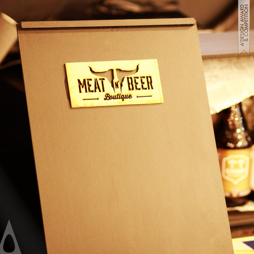 Mateus Matos Montenegro's Meat n Beer Brand Design