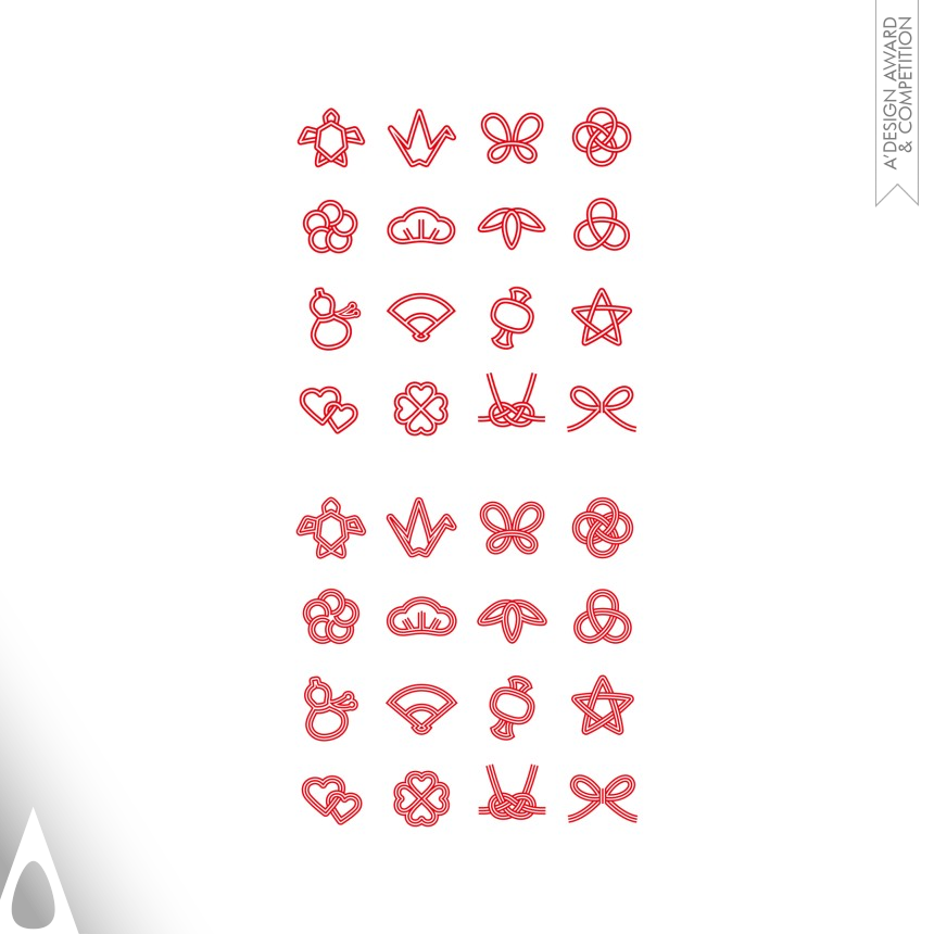 Mizuho Suzuki's Decorative Japanese Cord Icons Celebration Symbols