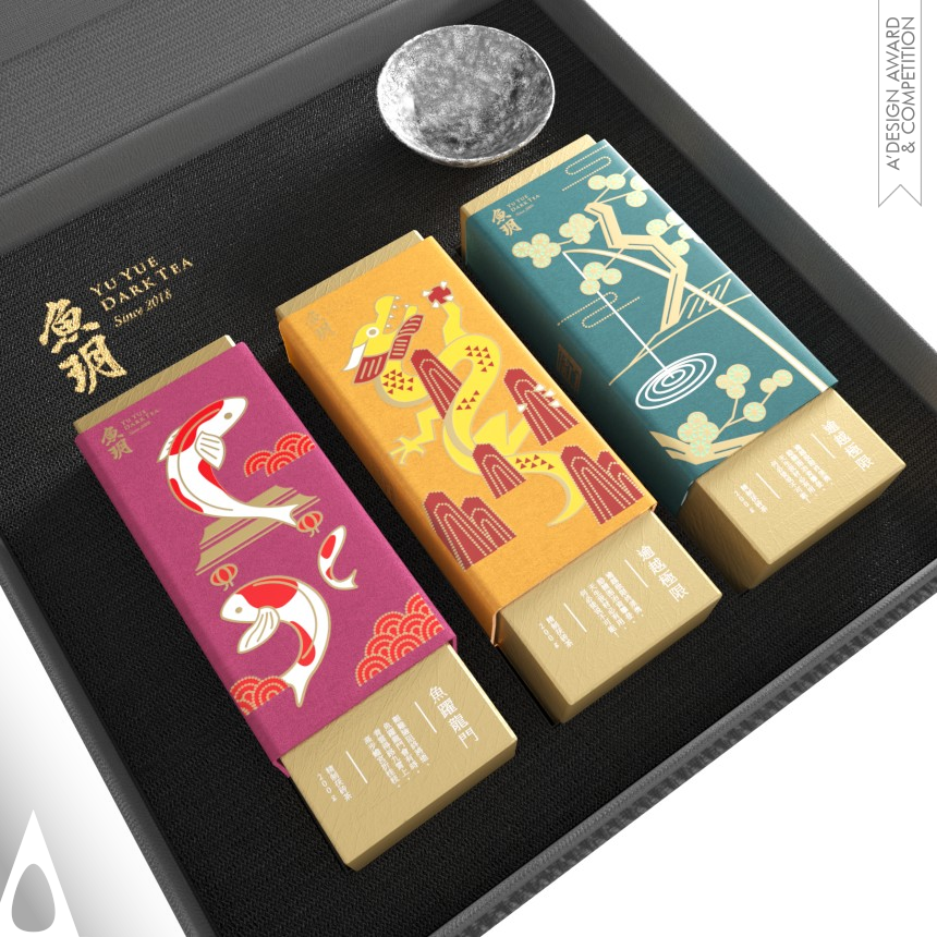 Silver Packaging Design Award Winner 2020 Carp Leap The Tea 