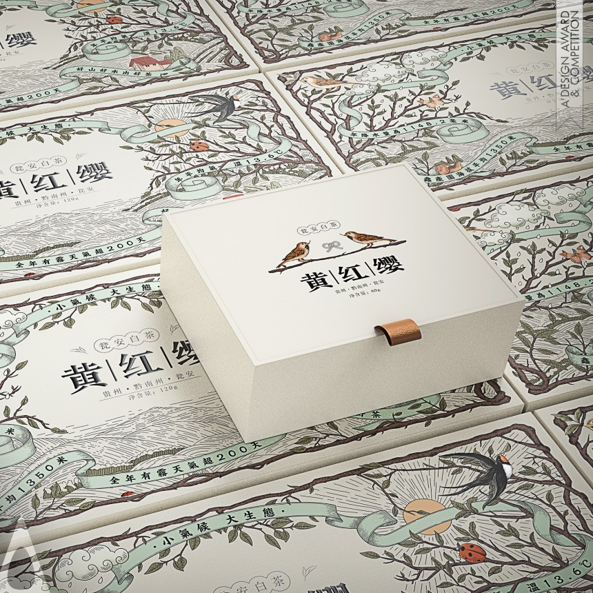 Wei Dai and Kun Luo's Huanghongying Tea Packaging Design