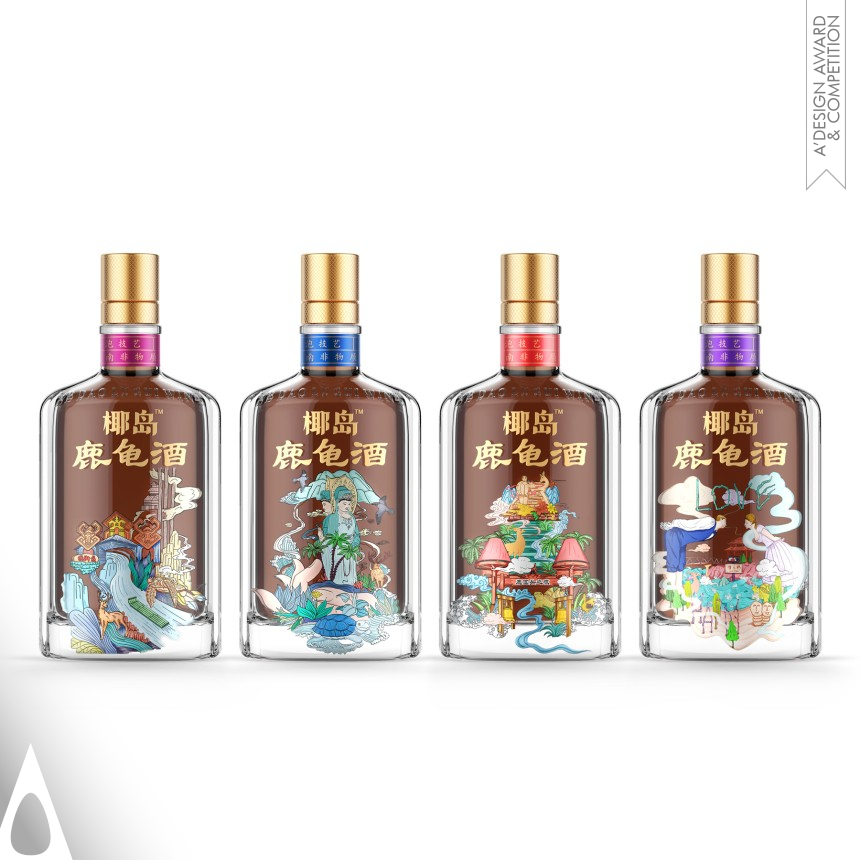 Silver Packaging Design Award Winner 2020 Yedao Lugui Baijiu Beverage 