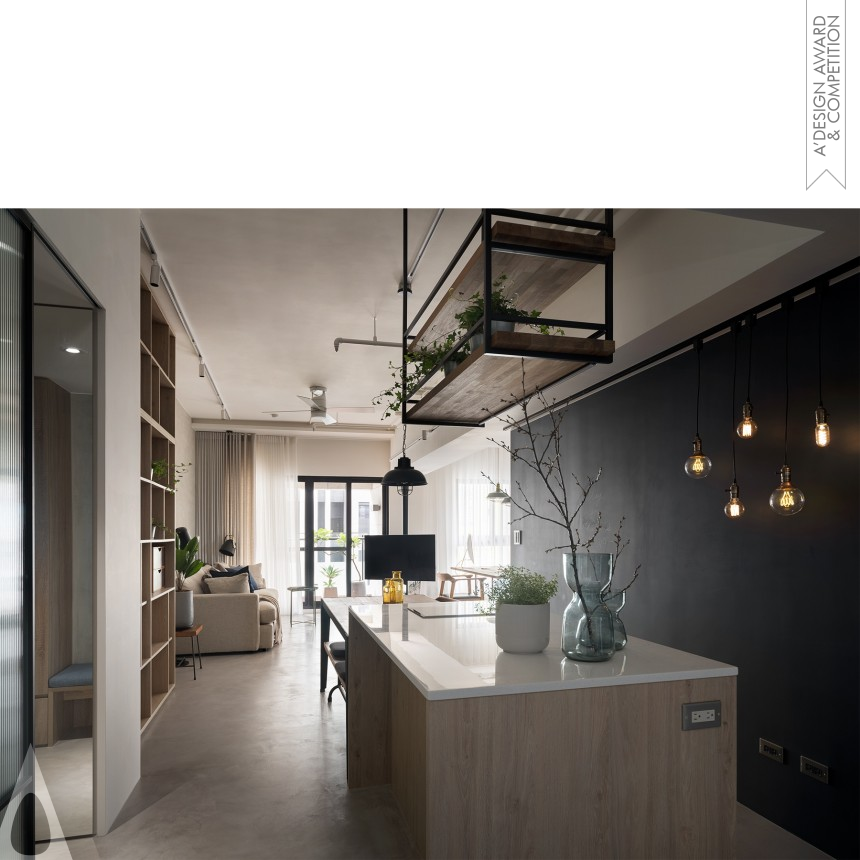 Bronze Interior Space and Exhibition Design Award Winner 2020 JP House Residential Flat 