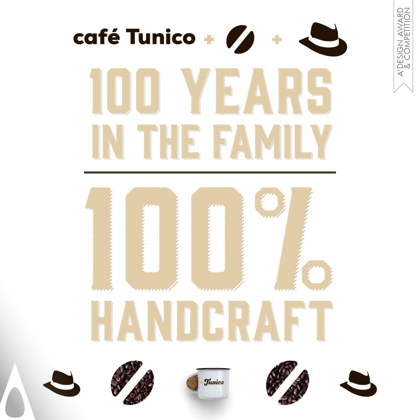 Cafe Tunico - Bronze Graphics, Illustration and Visual Communication Design Award Winner