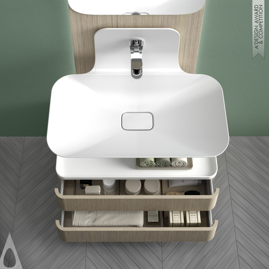 Foglia - Silver Bathroom Furniture and Sanitary Ware Design Award Winner