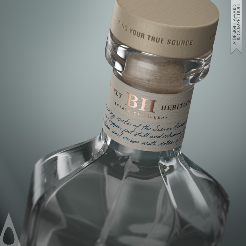 Source One Vodka designed by Aether NY, LLC