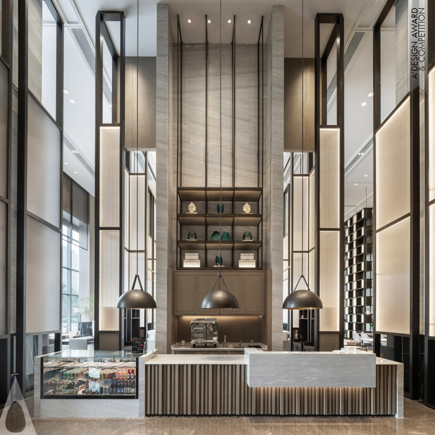 Zhangjiagang Marriott Hotel - Golden Interior Space and Exhibition Design Award Winner