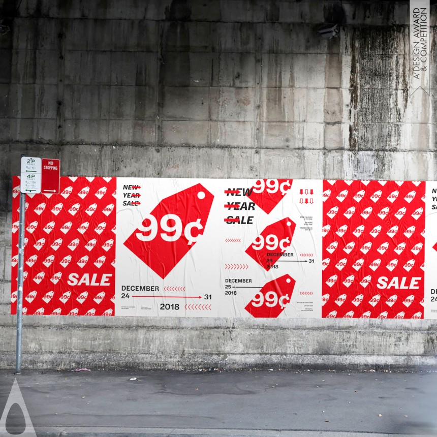 Chi Hao Chang's NYC Deal 99 Cent Store Brand Identity