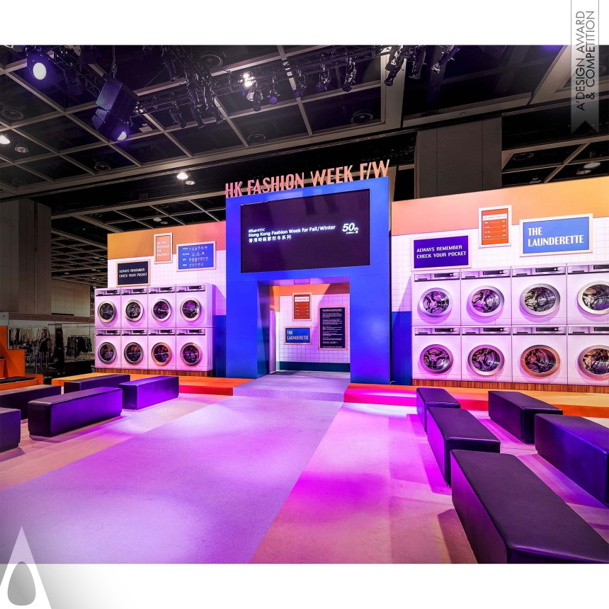 Hong Kong Trade Development Council's Fashion Launderette Installation Space