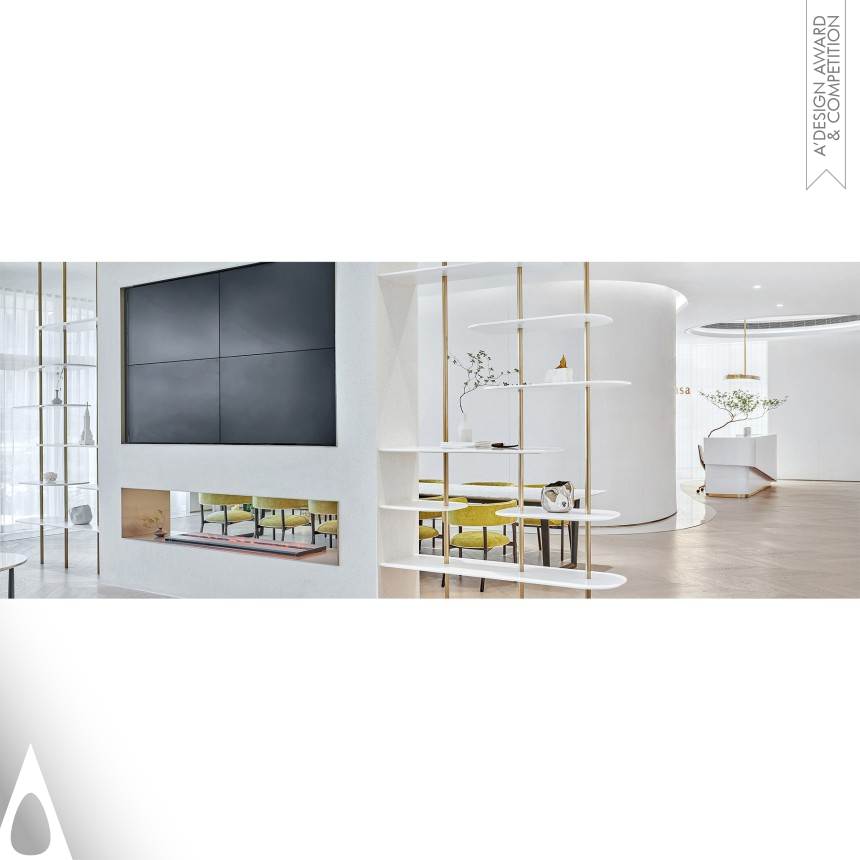 Silver Interior Space and Exhibition Design Award Winner 2020 Masa International Beauty Club 