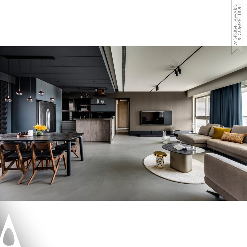 Bronze Interior Space and Exhibition Design Award Winner 2020 Residence of Chen Residential  