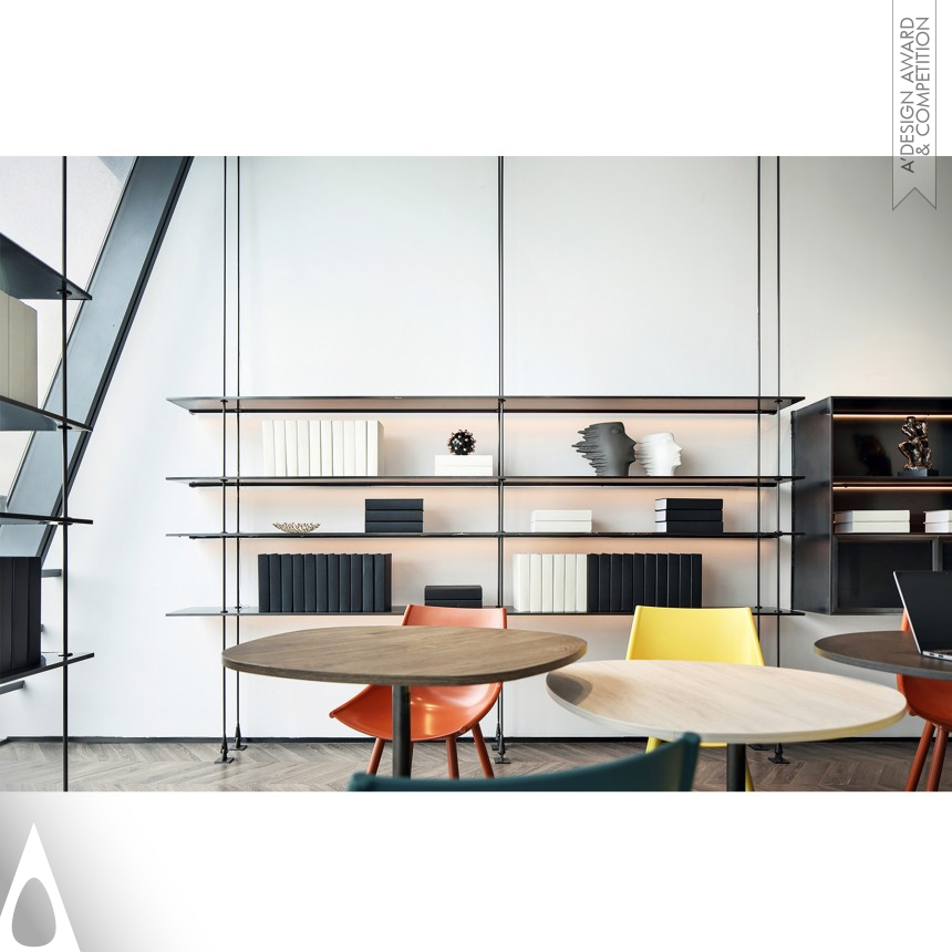 Bronze Interior Space and Exhibition Design Award Winner 2020 Simple Refined Office 