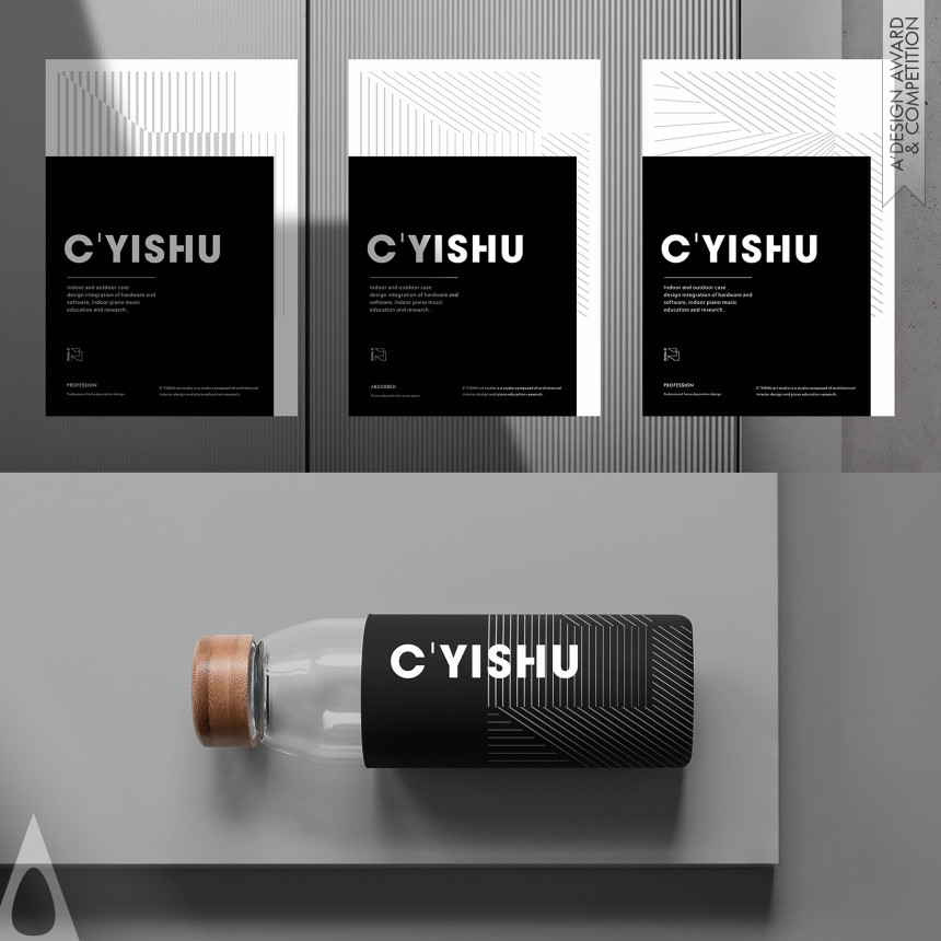 Silver Graphics, Illustration and Visual Communication Design Award Winner 2020 C'YiShu Corporate Identity 