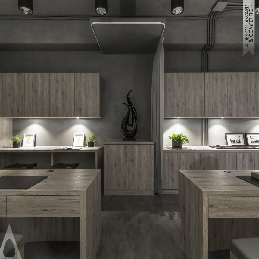 Hao Zhan's Light and Peace Office in Home