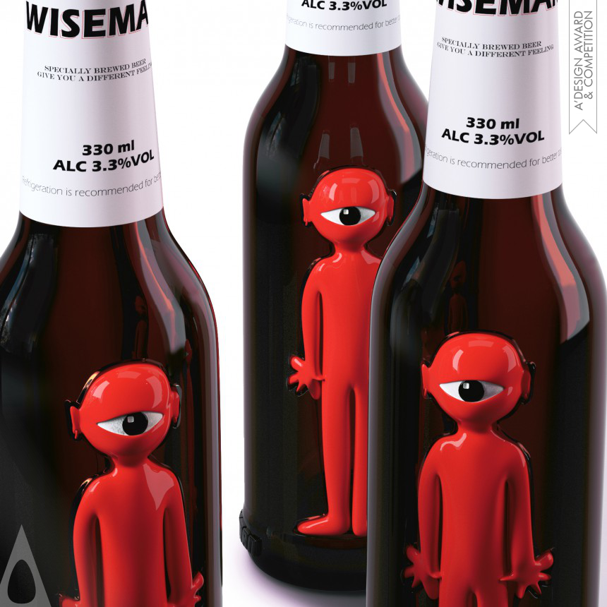 Wiseman Beer - Silver Packaging Design Award Winner