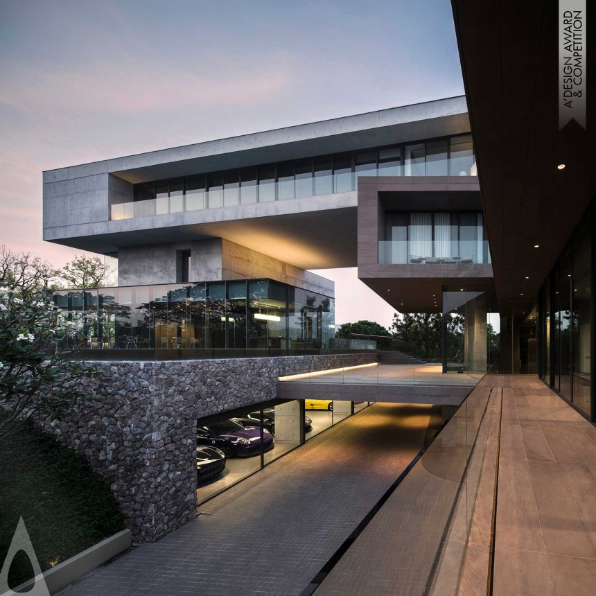 Golden Architecture, Building and Structure Design Award Winner 2020 Twisted House Private House 