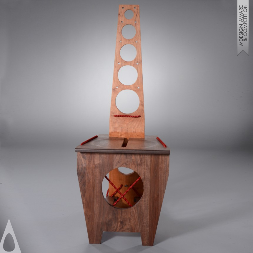 Iron Fine Arts and Art Installation Design Award Winner 2020 Square or Circle Chair 