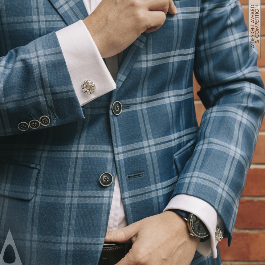 Andrea Ragazzo's Coral Cufflinks