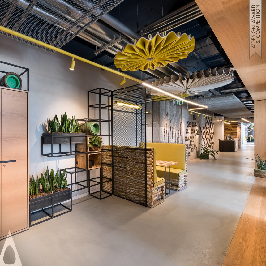 Golden Interior Space and Exhibition Design Award Winner 2020 Noble Energy Israel Offices 