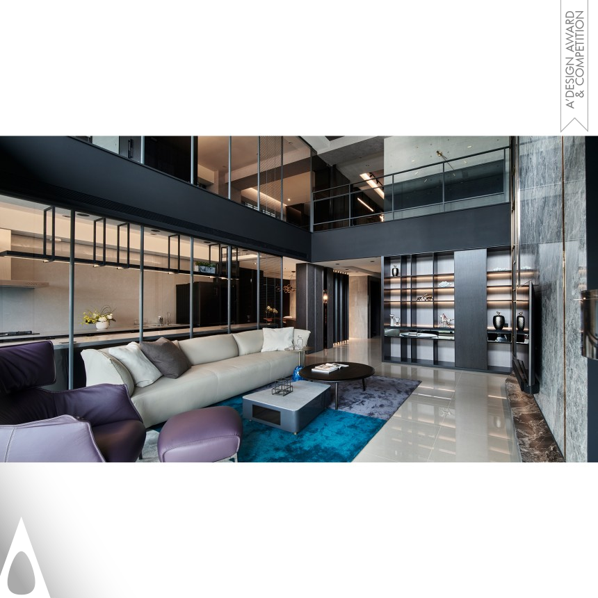 Silver Interior Space and Exhibition Design Award Winner 2020 Art Movement Residential House 