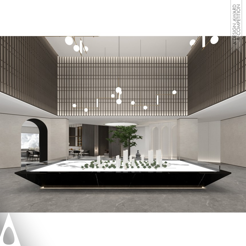 Silver Interior Space and Exhibition Design Award Winner 2020 Dahua Park Shijia Residential 