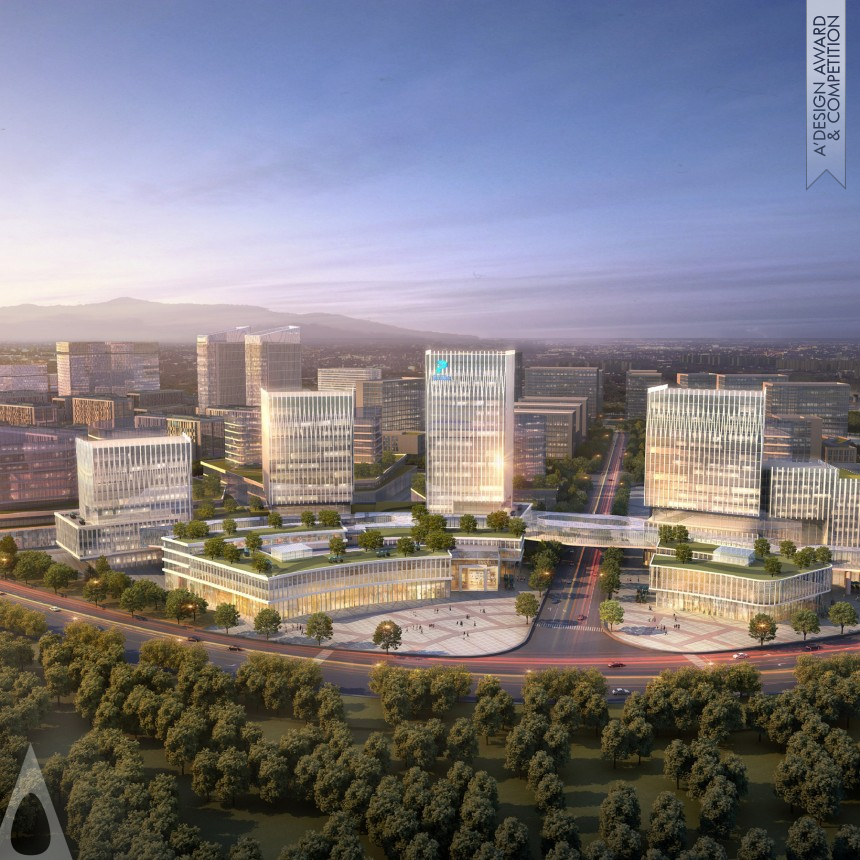 Yi Wang - Vanpin Urban Design Team's Nanjing Hi-tech Zone Industrial Park Industrial Park Planning