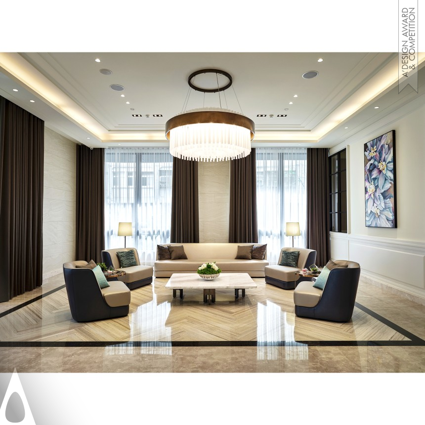 Pei-Chun Tsai's Elegant Mansion Residential Lobby 