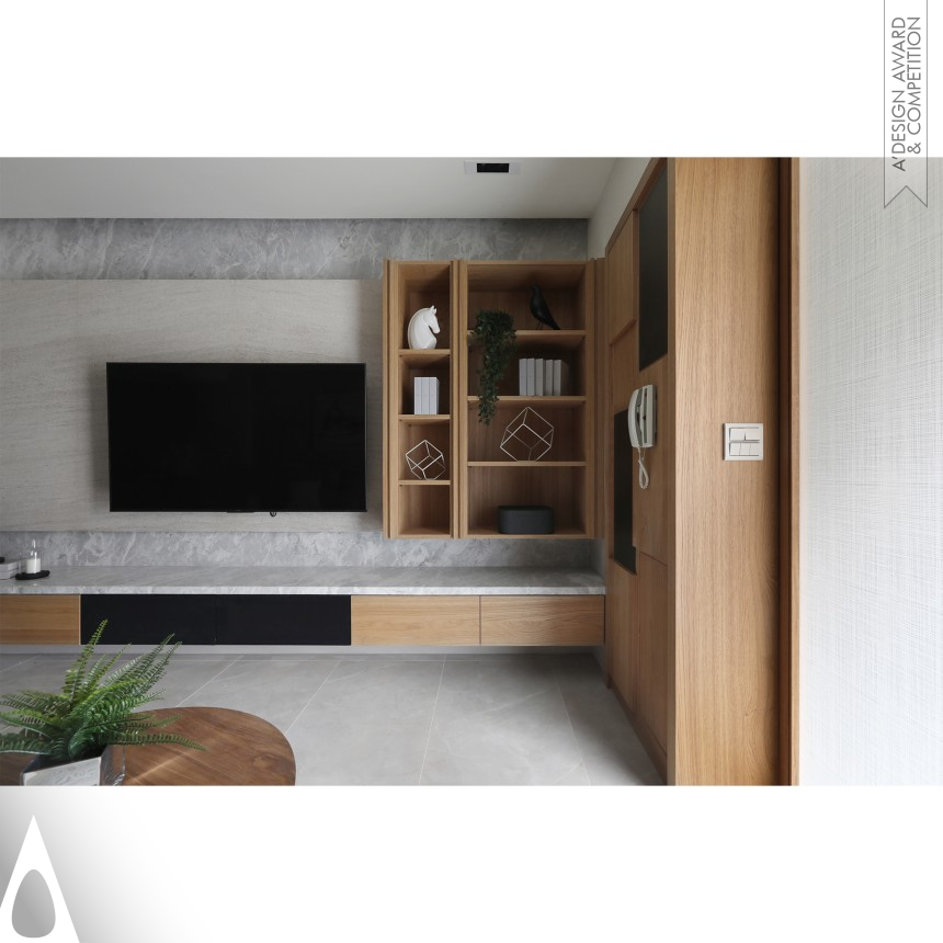 Iron Interior Space and Exhibition Design Award Winner 2020 Tranquil Spring Residential Apartment 