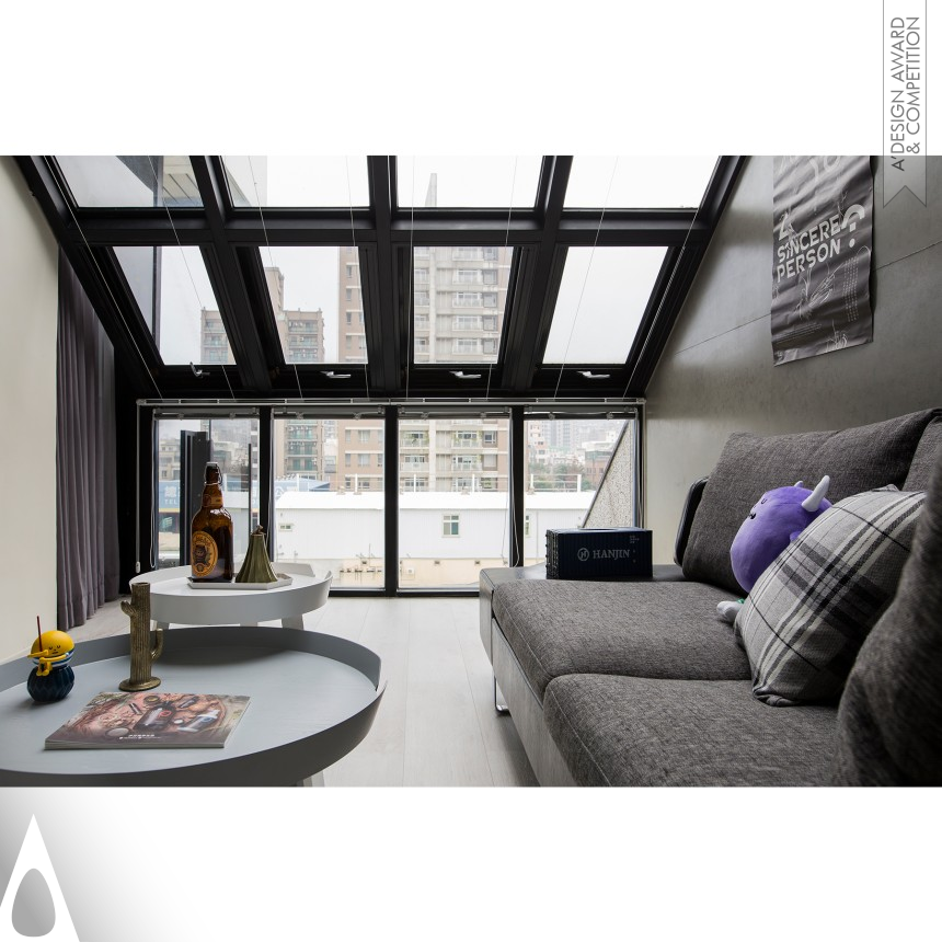 Bronze Interior Space and Exhibition Design Award Winner 2020 Iox Residential Apartment 