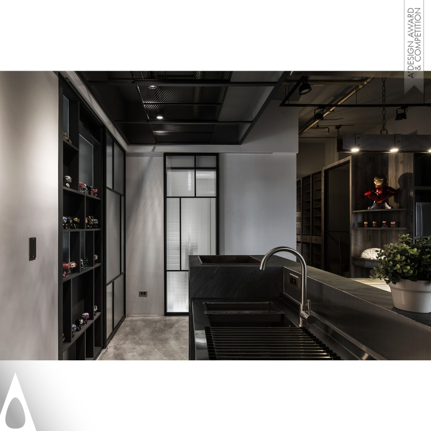 Iron Interior Space and Exhibition Design Award Winner 2020 Living Aesthetics Residential Apartment 