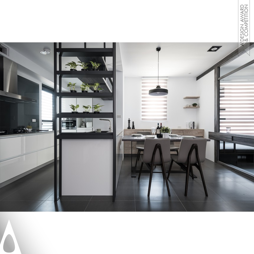 Iron Interior Space and Exhibition Design Award Winner 2020 Corner of Tranquility Residential Apartment 