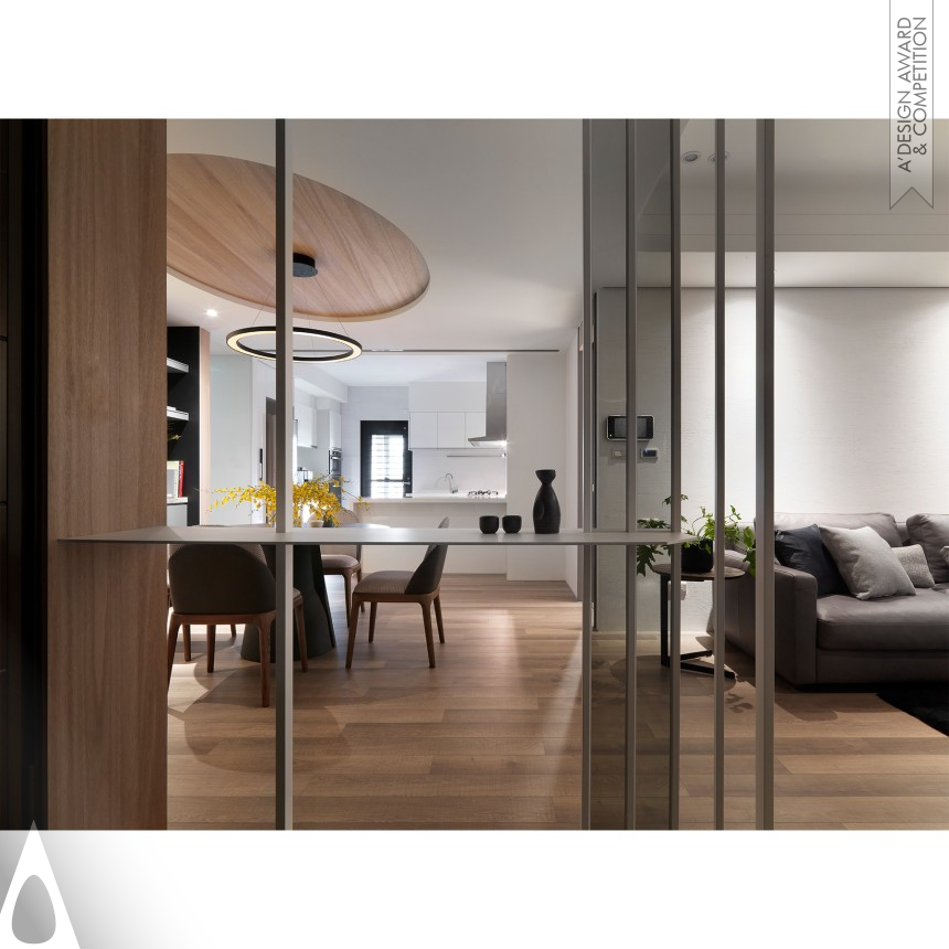 Bronze Interior Space and Exhibition Design Award Winner 2020 Tranquil Life in Fog Residential Apartment 