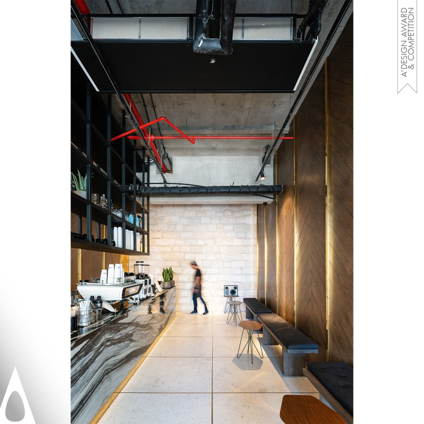 GRND Coffee - Silver Interior Space and Exhibition Design Award Winner