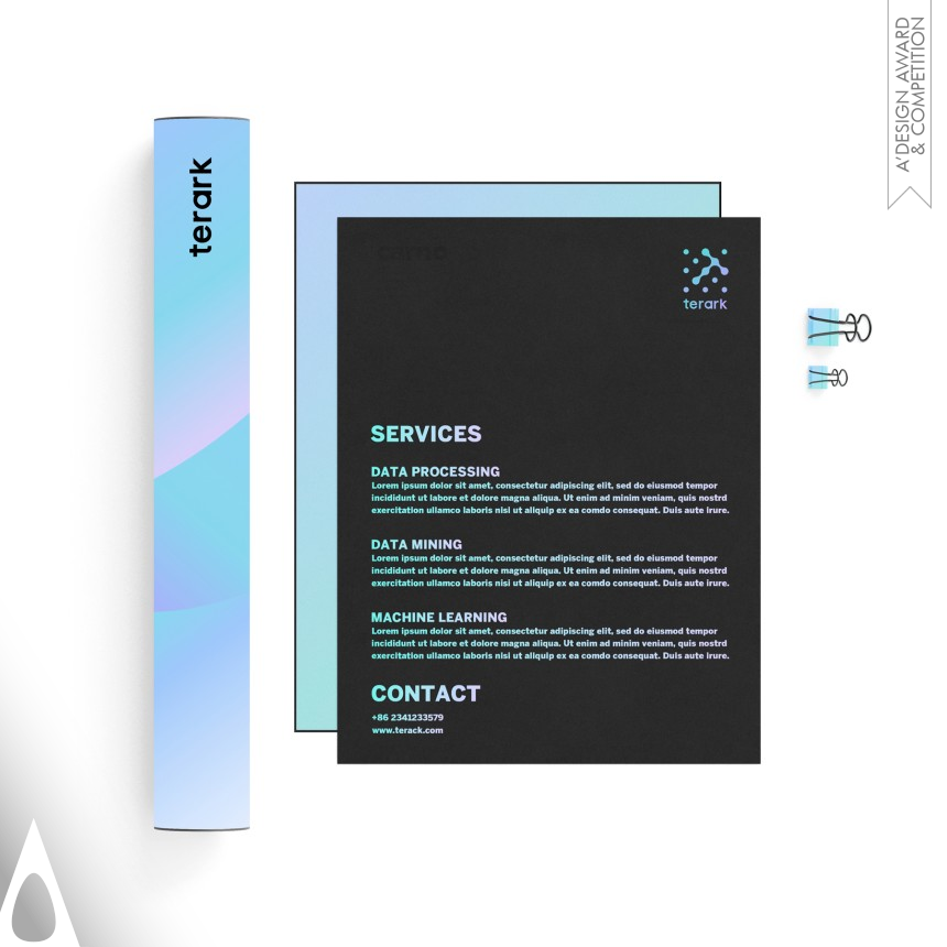 Iron Graphics, Illustration and Visual Communication Design Award Winner 2020 Terark Visual Identity Design 