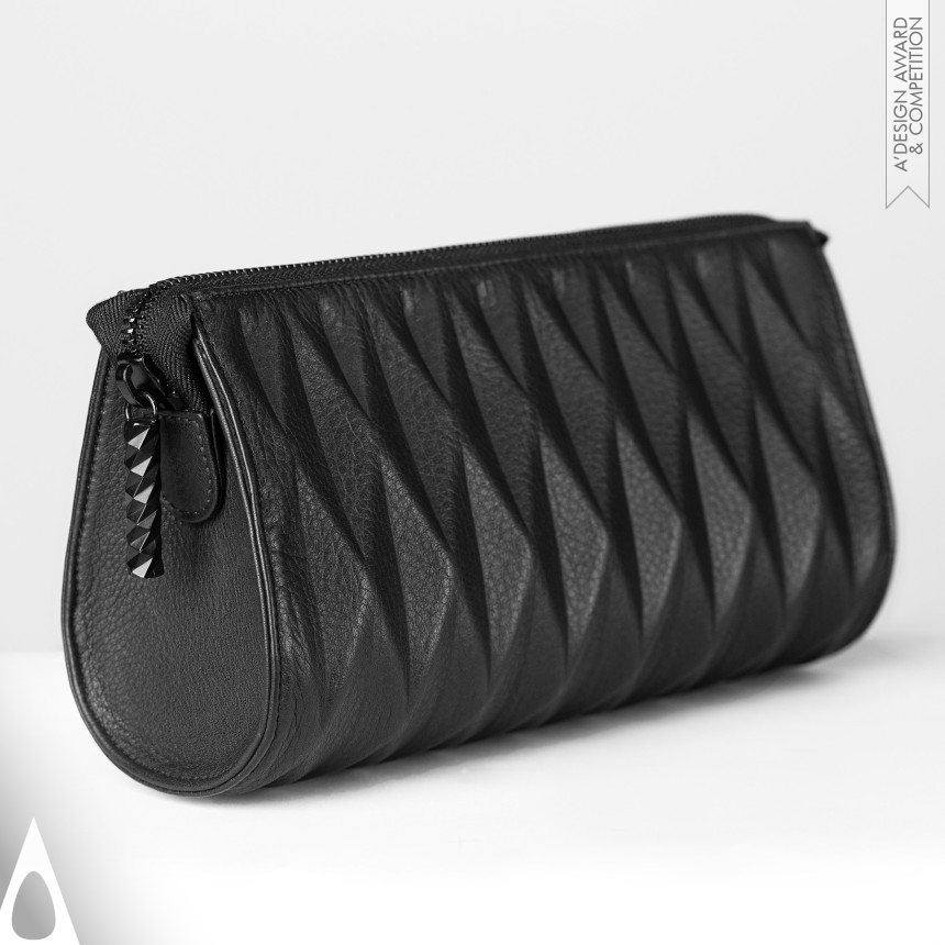 Bronze Fashion and Travel Accessories Design Award Winner 2020 Tokyo Clutch Bag 