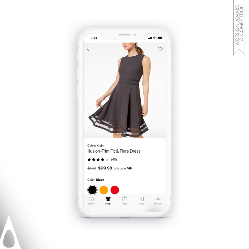 Macy’s App Redesign - Silver Mobile Technologies, Applications and Software Design Award Winner