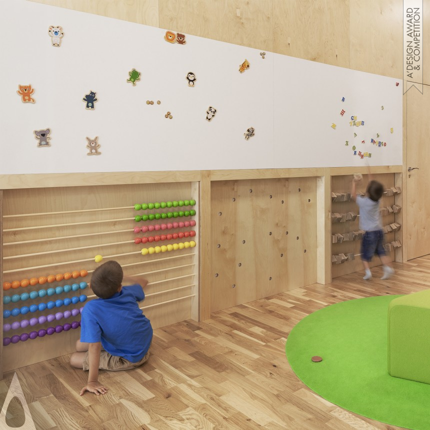 Iron Interior Space and Exhibition Design Award Winner 2020 JNGL By Progress Kids Center 