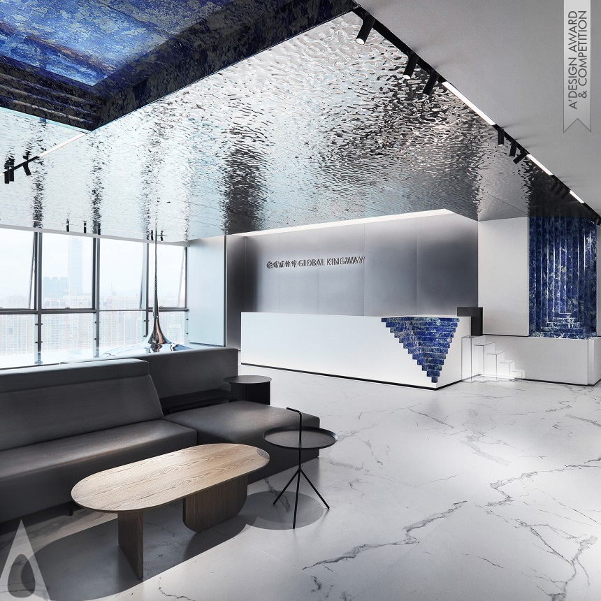 Golden Interior Space and Exhibition Design Award Winner 2020 The City Over Clouds Law Firm Office 